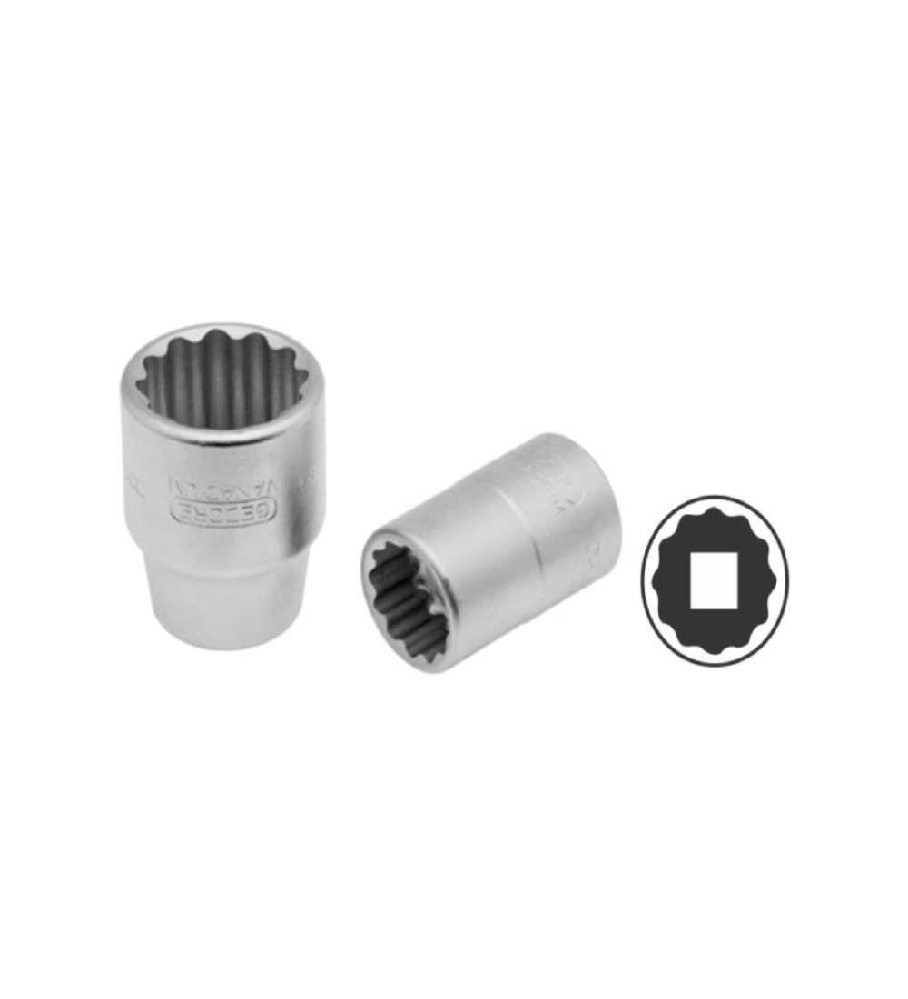TUBO ESTRIADO 3/4 GEDORE 21mm